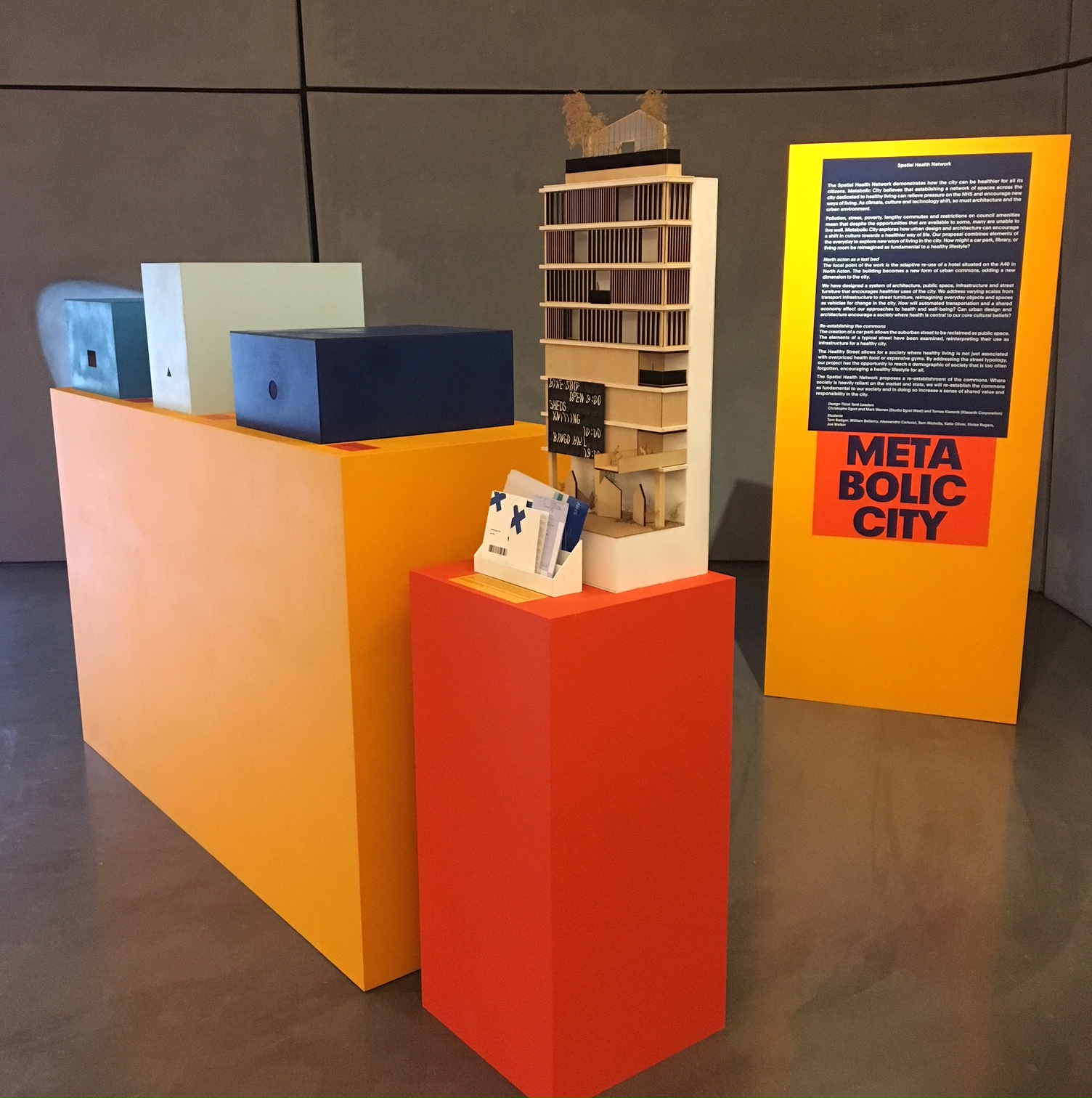 Final Exhibition at the Roca Gallery